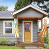 Lucleag 2 PCS Happy Easter Windsock, Easter Egg Bunny Rabbit