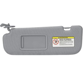 Visera Solar Gris Lalf para el Lado Izquierdo del Conductor de Hyundai Elantra | Reemplaza el Número de Pieza 85210-3X000-TX