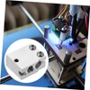ULTECHNOVO 1pc Hot End Heater Block for Printers High-Performance Aluminum