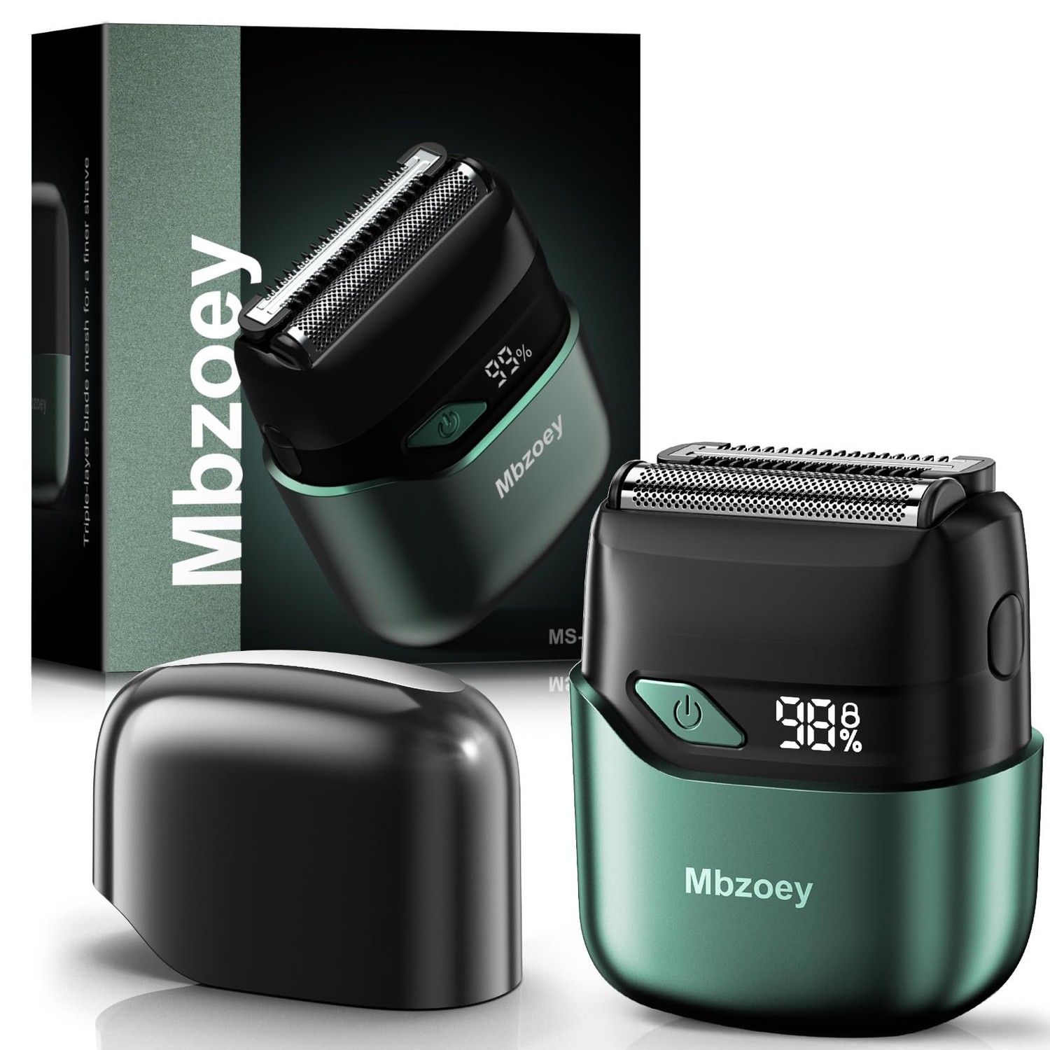 Electric Foil Shavers for Men, Mini Electric Razor, Compact Face Shaver ...