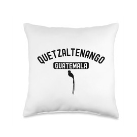 Quetzaltenango Guatemala Chapin Quetzal Guate Flores 502 Throw Pillow