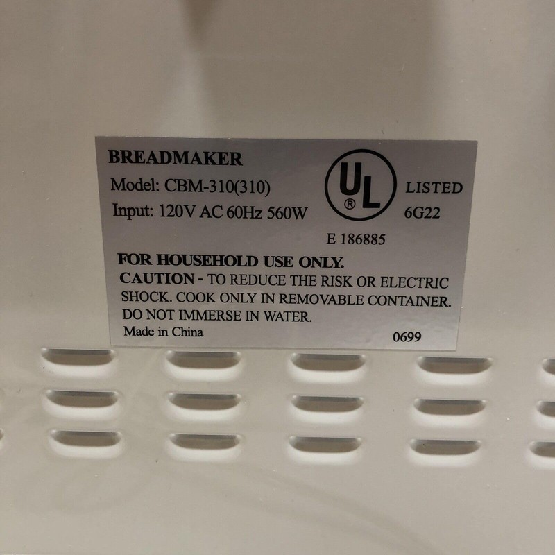 Paddle for Magic Chef Bread Maker Model CBM-310 (CBM310)