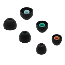 Rayker Earbud Tips Eartips Replacement for SONY In-Ear Headphone, Noise Isolation Ultra Comfort Silicone Tips , Perfect Fit in Ear Canal, 3 Pairs, S/M/L Size, Compatible with SONY