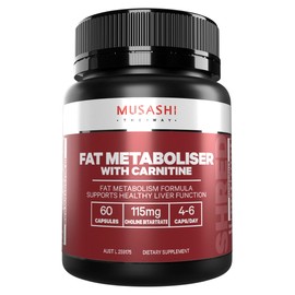 Musashi Fat Metaboliser with Carnitine 60 Capsule