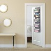 5-Shelf Over Door Organizer Wall Hanging Storage Bag with Clear