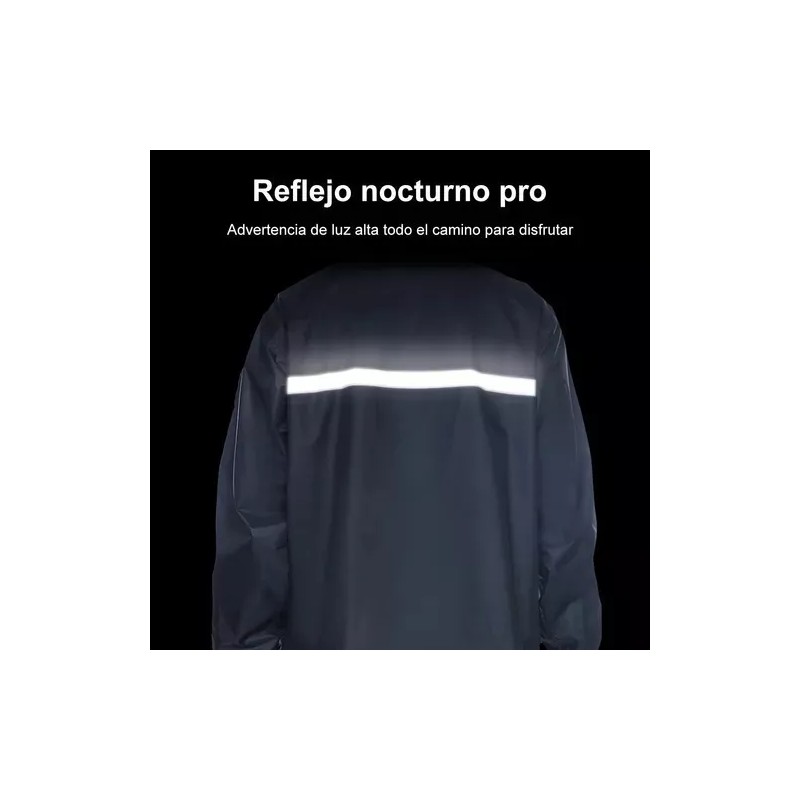 Limon Impermeable Reflejante De Capucha Motociclista+zapato Lluvia