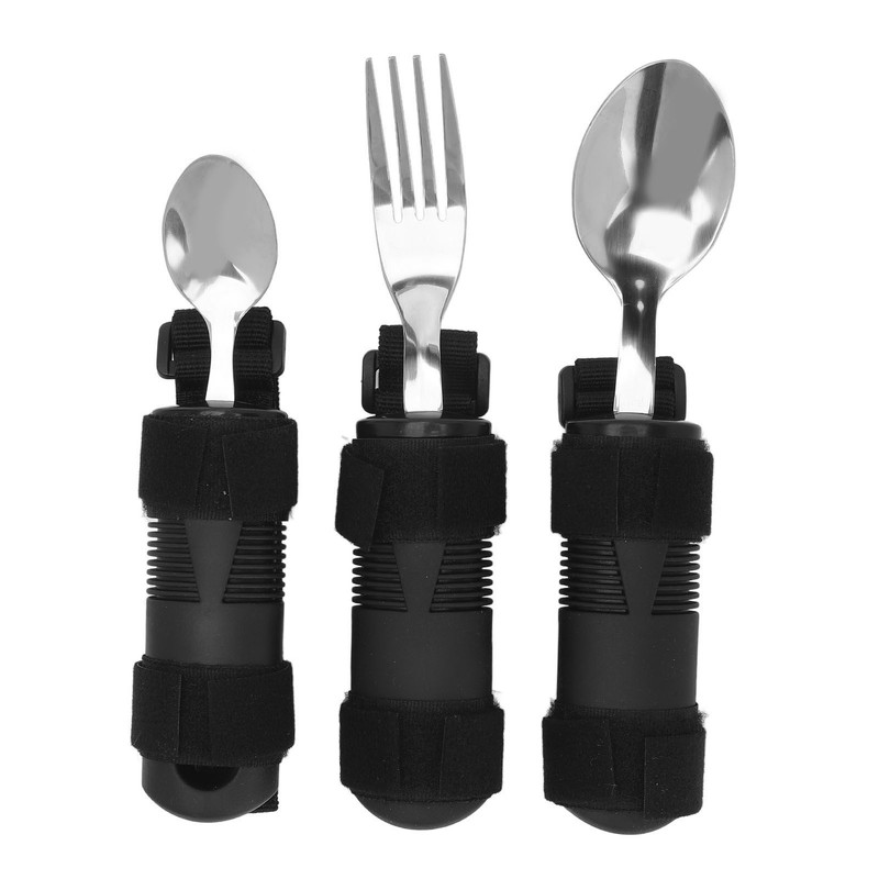 Adaptive Utensils Non Slip Handle Hemiplegia Aid Utensils Elderly Fork