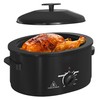 8 QT Electric Roaster Oven with Self-Basting Lid, Turkey Roaster