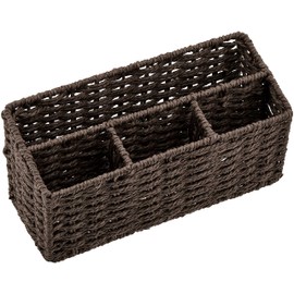 Chidorisangyou Remote Control Rack, Brown, H 4.7 x 10.2 x 3.9 inches (12 x 26 x 10