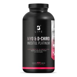 Suplemento Myo Dchiro Inositol Platinum 400 Cap 200g Blife