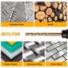 ROGAPER 13Pcs Cobalt Drill Bit Set, M35 HSS Jobber Length