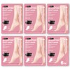 Innerest Original Derma Beauty Foot Mask 6 Pairs Detoxifying Charcoal
