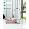 AJO BEND Touchless Spring Kitchen Sink Faucet with Pull Down
