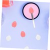 FOMIYES 8pcs Lip Brush Set Cosmetic Spatula Holder Makeup Protector
