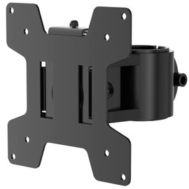 WALI Mounting Plate for Monitor System, Holes 75 by 75 mm and 100 by 100 mm (VES01), Black