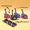 Vibrant Rock 'n' Roll Guitar Eraser Set – 4 Sets