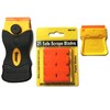 25 Plastic Double Edged Razor Blades with Titan Razor Scraper