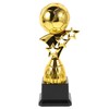 Toyvian Trofeo Calcio Coppa del Mondo Palloncino Dorato Design Creativo
