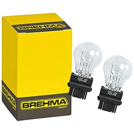 Set of 2 BREHMA 90344 P27/7W W2.5x16q 12V 27/7W US Type 3157