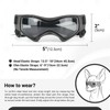 NAMSAN Dog Sunglasses Medium Breed, UV Protection Doggy Goggles Small