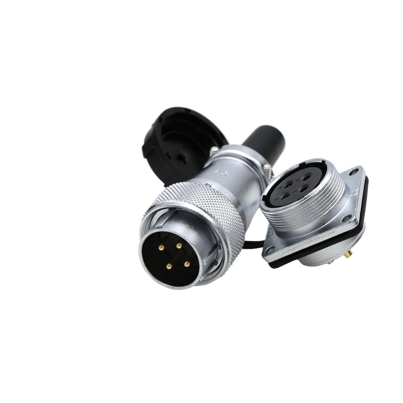 ZBLZGP WS24 4 Pin Aviation Circular Connector Male Plug and
