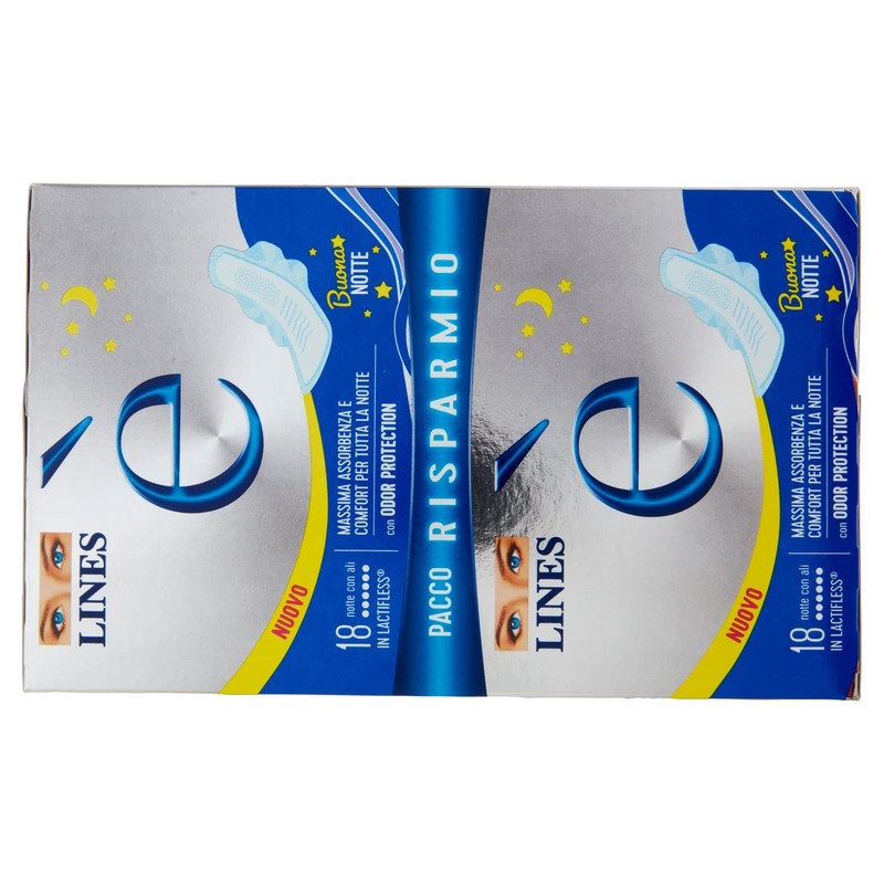 Lines Lactiflex Absorbent Wings - Pack of 18