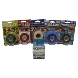 Nashua Stretch and Seal Self Fusing Silicone Tape: 1 inch x 10 foot (Blue)