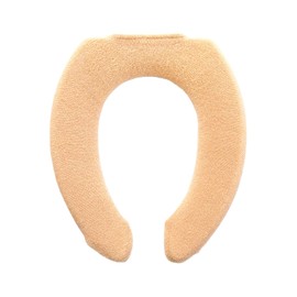 OKA Com Forta 6 Toilet Seat Cover, U-Shaped Dedicated Toilet Seat Cover, Beige (Simple, Cute, Casual, Plain)