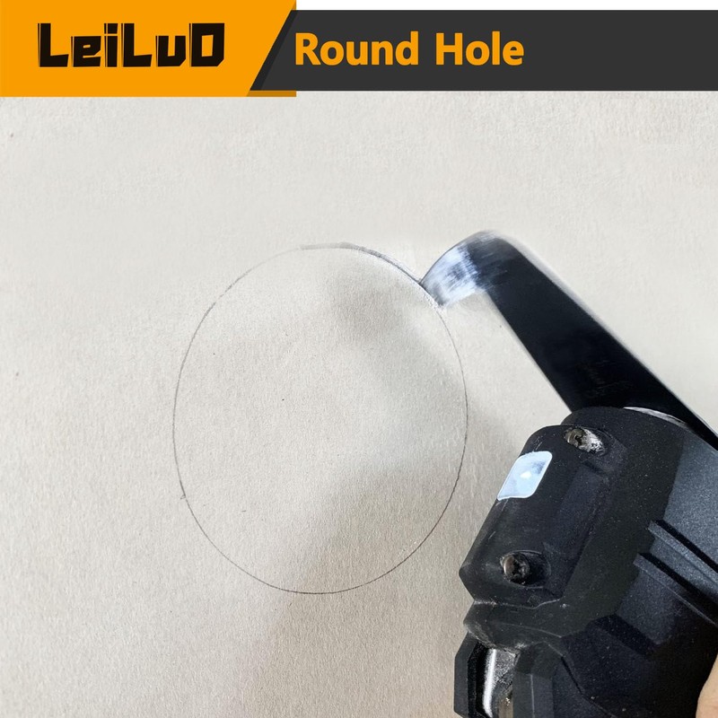 LEILUO 6 Pcs Multitool Blades Drywall & Multi-Material Cutting Universal