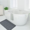 Shape28 Bathroom Mat Bathtub Shower 28x20 Inches Microfiber None Slip