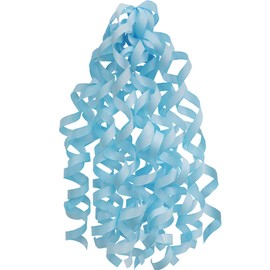 Jillson Roberts Curlie Gift Bows, Blue Grosgrain (12 Pieces)