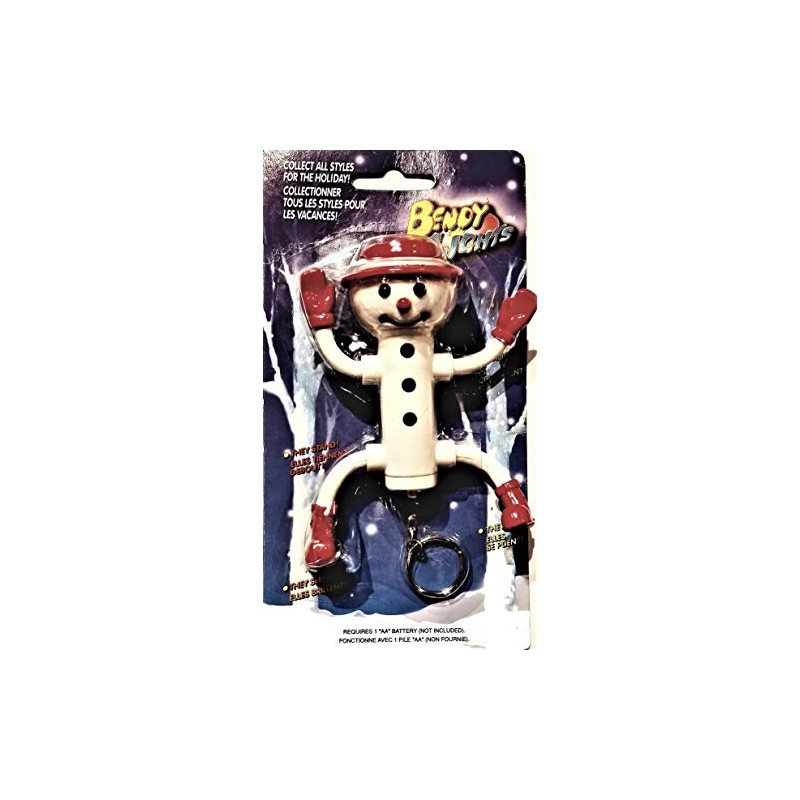 Bendable Flashlight with Key Ring