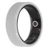 Smart Ring White BT IP68 Waterproof Rechargeable Pedometer Sleep Tracking