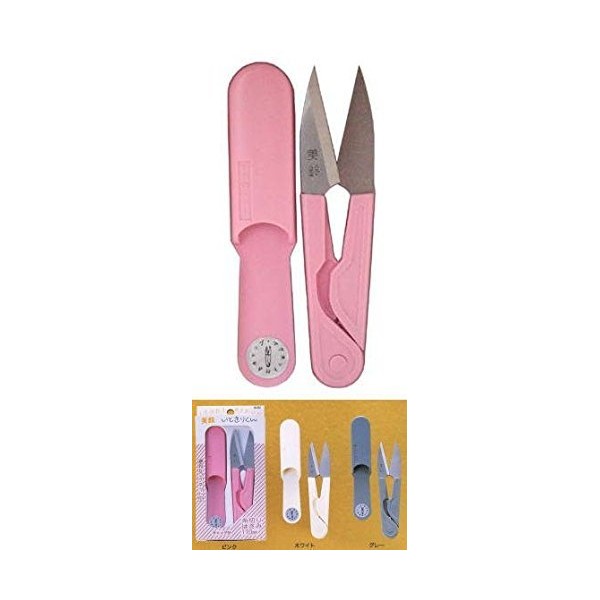 Misuzu FMS551-P Itokiri-kun Thread Cutting Scissors, Pink, 4.3 inches (110
