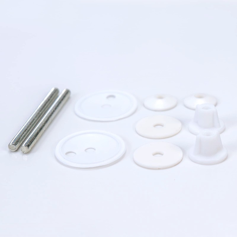 Fanmitrk Toilet Seat Fittings-Toilet Seat Plastic Accessories,Replacement Accessories for Most