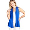Chaleco casual sin mangas de bambú extra suave para mujer,
