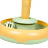 Cat Feather Toy Automatic 360 Degrees Rotating Bell Ball Stable