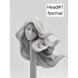 McFarlane Toys 3d Print SUPER HERO GIRL LARGE Head #1 1:10 7" SELECT DC MULTIVERSE Compatible