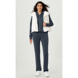 ODODOS Women's Modal Soft Full-Zip Hoodies Casual Relaxed Fall Outfit Hooded Jacket with Pockets, Navy, X-Small