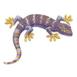 GT Graphics Lizard Purple - 3" Vinyl Sticker - for Car Laptop I-Pad Phone Helmet Hard Hat - Waterproof Decal