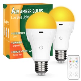 Neporal MagicGlow Rechargeable Light Bulbs with Remote – Battery Operated, No Outlet Needed, USB Powered, Cordless & Dimmable, Ideal for Bedroom, Nursery, Sleep Lighting