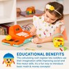 Battat - Interactive Kids Cash Register with Scanner & Sounds