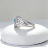 MDJY S925 Sterling Silver Witches Knot Ring for Women, Celtic