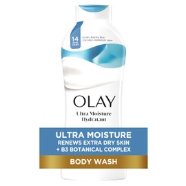 Olay Ultra Moisture Hydrating Body Wash, 22 fl oz, Moisturizing Body Wash