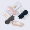ZIMASILK 100% Pure Mulberry Silk Sleep Mask 22 Momme Filled