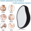 ieron 2 Pcs Crystal Hair Eraser, Reusable Painless Skin Exfoliation