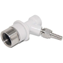 PERA Ball Lock Conversion Kit for Sanke Couplers Ball Lock Disconnect Set with Swivel Nut and Sankey Coupler Adapter for Gas and Liquid, Home Brewing Beer Kegging System