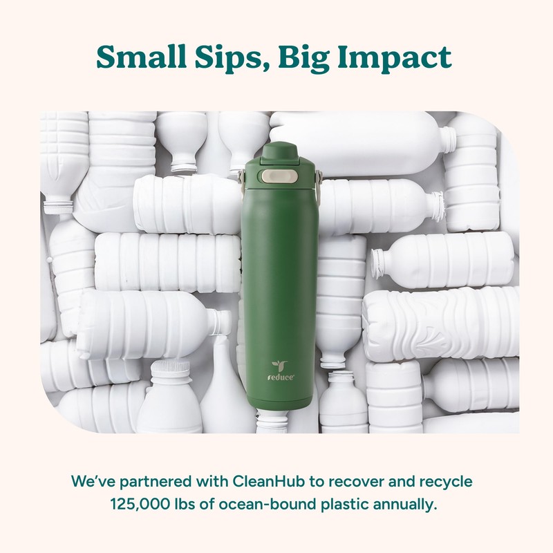 REDUCE Aura Vacuum Insulated 26 oz Water Bottle - Leak-Proof