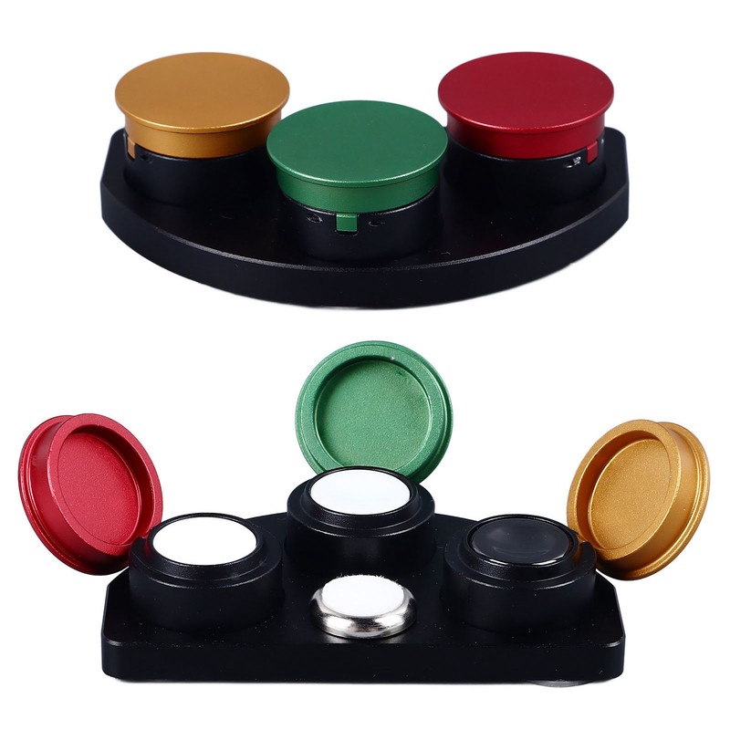 Watch Repair Oil Cup Stand Metal Ceramic Watchmaker Grease Holder