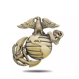 DEURA US Marine Corps USMC Eagle Globe Anchor Car Emblem Badge Ship From USA